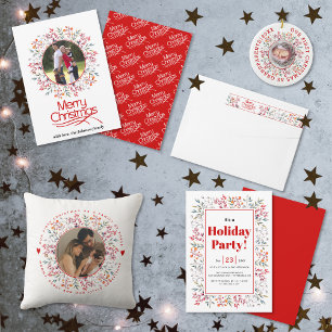 Ornement En Métal Première famille de Noël de trois baies de la fron