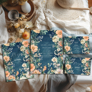 Cartons Réponse Luxueux Victorian Royal Elegance Mariage