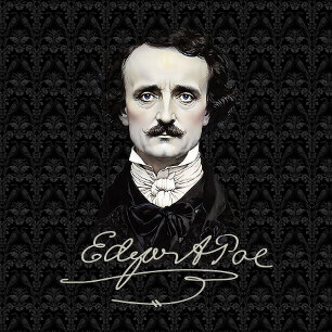 Edgar Allan Poe Gothic Halloween & Samhain Budget Tote Bag