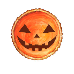 T-shirt Bonne Halloween Tarantula au sommet d'un Citrouill
