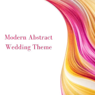 Ballotins Orange rose Mariage moderne Jaune-