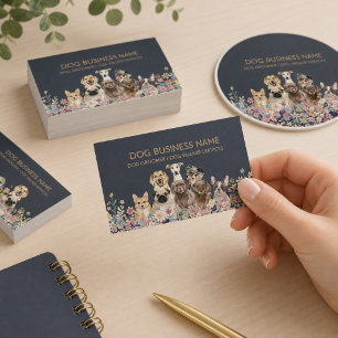 Carte Certificat cadeau pour la toilette de chien en bou
