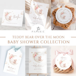 Ballotins Teddy Bear au-dessus du Baby shower neutre de la l