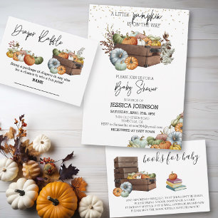 Carte D'accompagnement Citrouille d'automne de l'Halloween