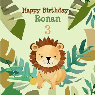 Banderoles Anniversaire du Prince de la Petite Jungle
