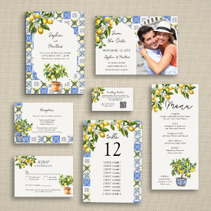 Save The Date Lemon Grove Photo Italien Mariage de campagne