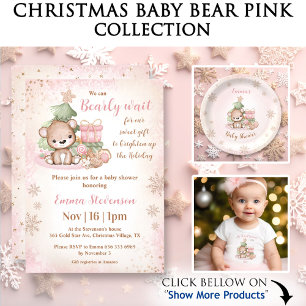 Body Mon premier vêtement de bébé de Noël   Texte perso