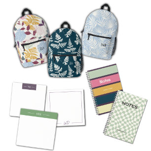 Post-it® Initiales de monogramme mou mou