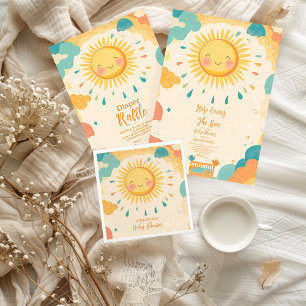 Carte D'accompagnement Brochure de diappeur jaune saule Boho
