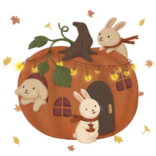 Cartes Pour Fêtes Annuelles Automne stupéfiant : Beagle