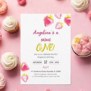 Assiettes En Carton Plaque de papier Fraise sucrée