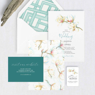 Enregistrer Les Cartes De Date Fleurs Magnolia Bla