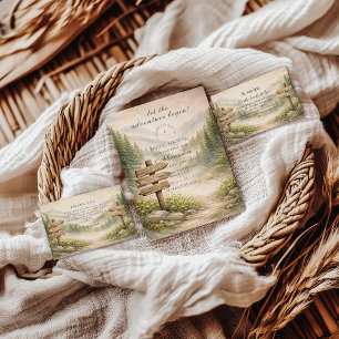 Invitation L'aventure Attend la Fête de Mariage