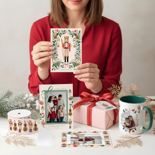 CARTE DE FIN D'ANNÉE TROIS VOLETS 