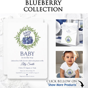 Poster Baby shower Faveur Signer si baies doux