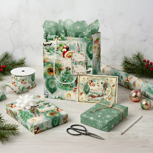 Ruban En Satin Noël Kitschmas nostalgique 