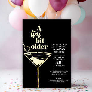 Sticker Rond Un Tini Un Peu Plus Ancien Martini fête d'annivers