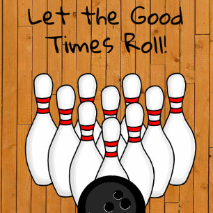 Invitation Bowling Thème Anniversaire Fête