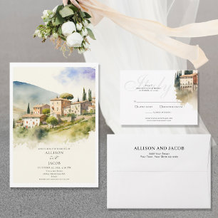 Invitation Mariage de destination italienne