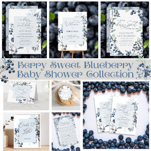 Poster Cartes et cadeaux Berry Sweet Blueberry