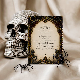 Luxe Carnaval Halloween-feest Kaart