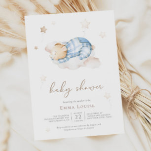 Serviette En Papier Nous pouvons attendre Teddy Bear sur le Baby showe