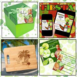 Invitation Citron   Margarita Happy Hour   Partie