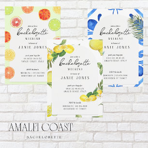 Invitation Faisons-nous Spritzer Bachelorette Party Week-end