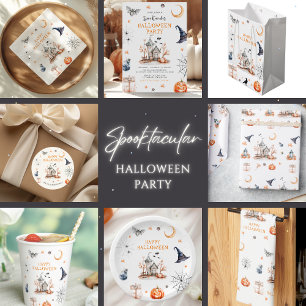 Serviette En Papier Hauny House Happy Halloween