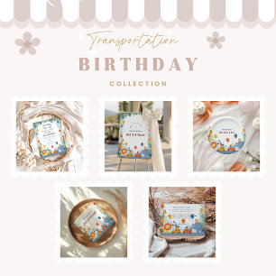 Assiettes En Carton Safari Race Car 2e anniversaire