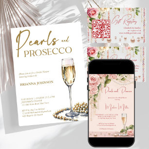 Serviette En Papier Perles et la douche de mariée de prospect élégant 