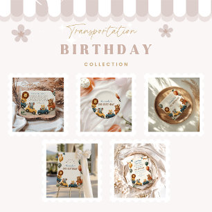 Invitation Deux Animaux Safari Fast 2e anniversaire