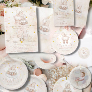 Décoration En Céramique Petite agneau à mouton étoile de rêve Baby First C