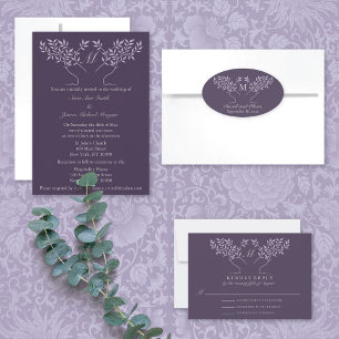 Invitation Mariage de l'arbre généalogique