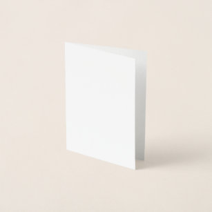 Mini (8,9 x 12,7 cm) Folie Kaart