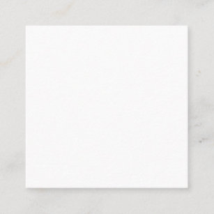 Carte de fidélité simple Carré : 6,4 cm x 6,4 cm