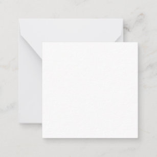 Carte de correspondance simple 6,3 cm x 6,3 cm