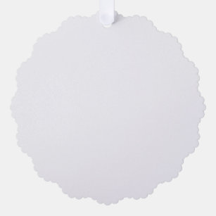 Style de l'ornement en papier : Festonné, Papier : Nacré, Enveloppes : Blanc