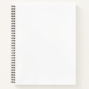 Gepersonaliseerde 21,6 x 28 cm spiralen notitieboek
