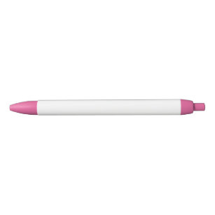 Gepersonaliseerde Roze Pen, Zwarte Inkt