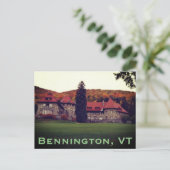 SVC, Bennington, VT Estate - Mount Anthony Briefkaart (Staand voorkant)