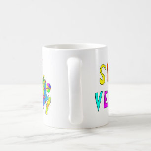 SVE douaneteam de bouwmok -- De gewaagd-regenboog Koffiemok