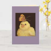 Sven la carte peep (Fleur jaune)