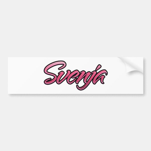 Svenja Sticker rose pâle (Devant)