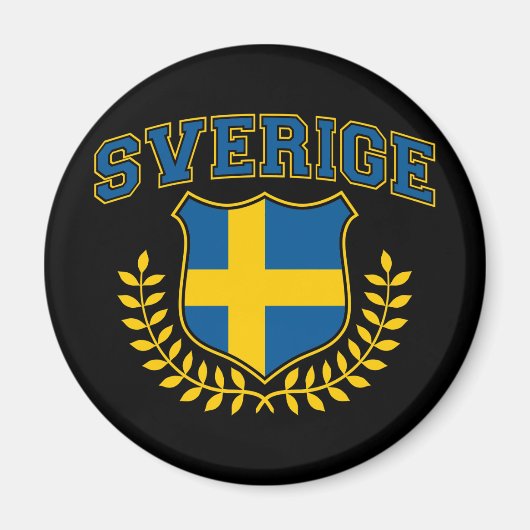 Sverige Magneet (Voorkant)