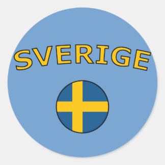 Sverige Ronde Sticker