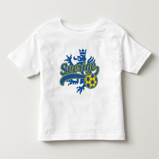 Sverige Soccer Kinder Shirts (Voorkant)