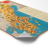 Sverige Suède Poster vintage 1931 (Coin)