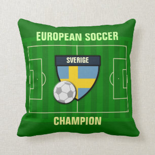 Sverige Zweeds voetbalkampioen Kussen