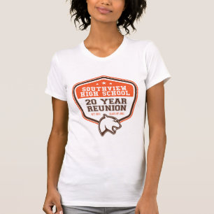 SVHS-klasse van '01 20-jarige reünie-dames T T-shirt
